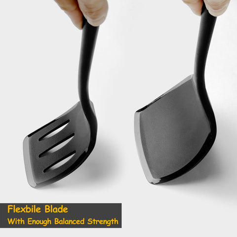 Vovoly reinforced-core design spatula boosts durability during heavy stirring