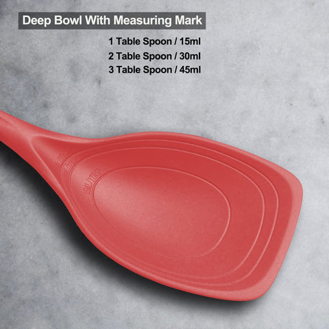 Vovoly heat-resistant spoons endure high-heat cooking up to 450F.