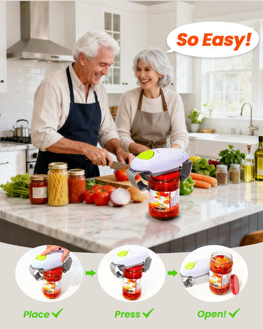 Voyage Bees arthritis-friendly gadget eases jar opening for sore hands.
