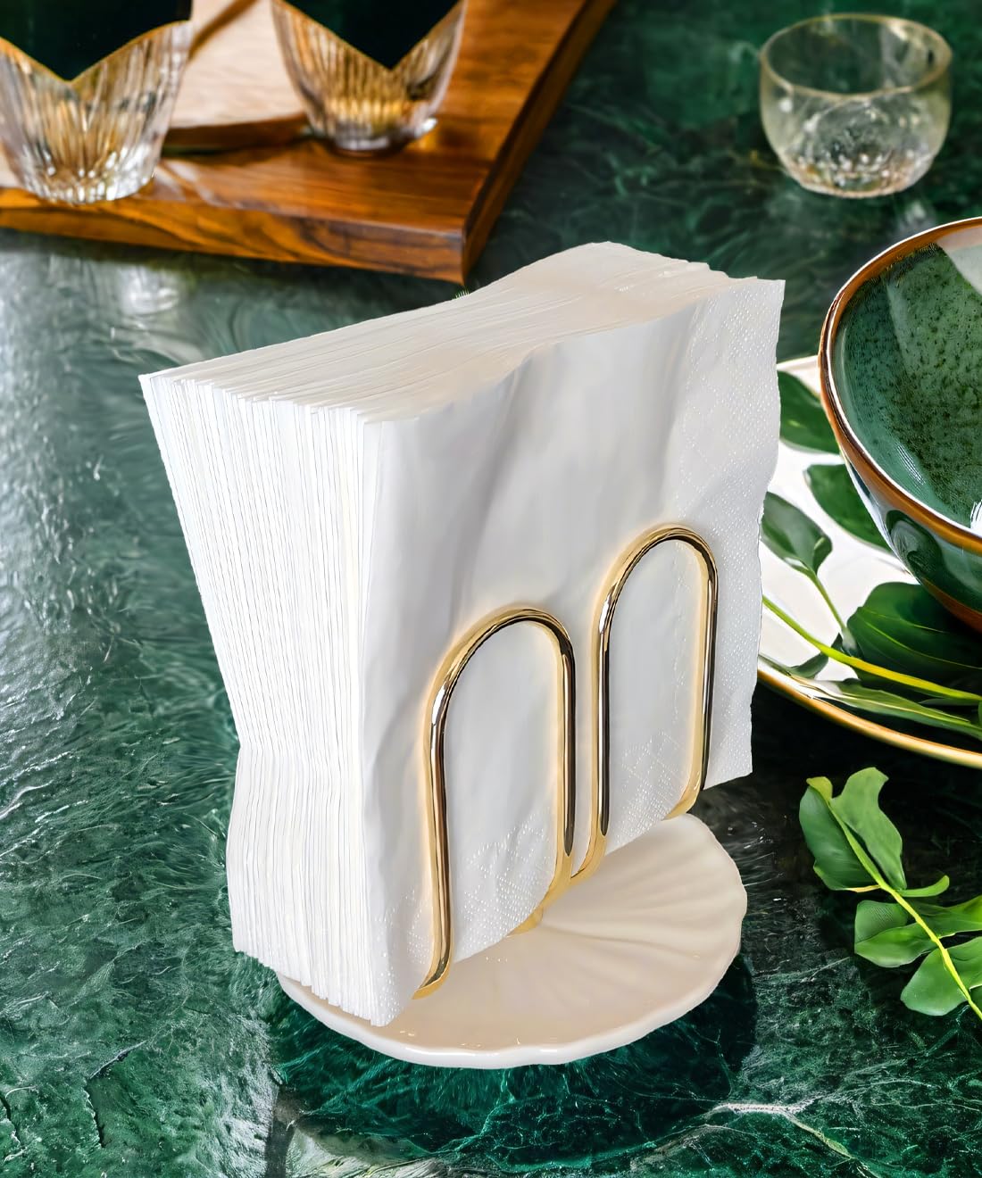 VROOMIUM napkin holder gift-ready packaging suits weddings and housewarmings.