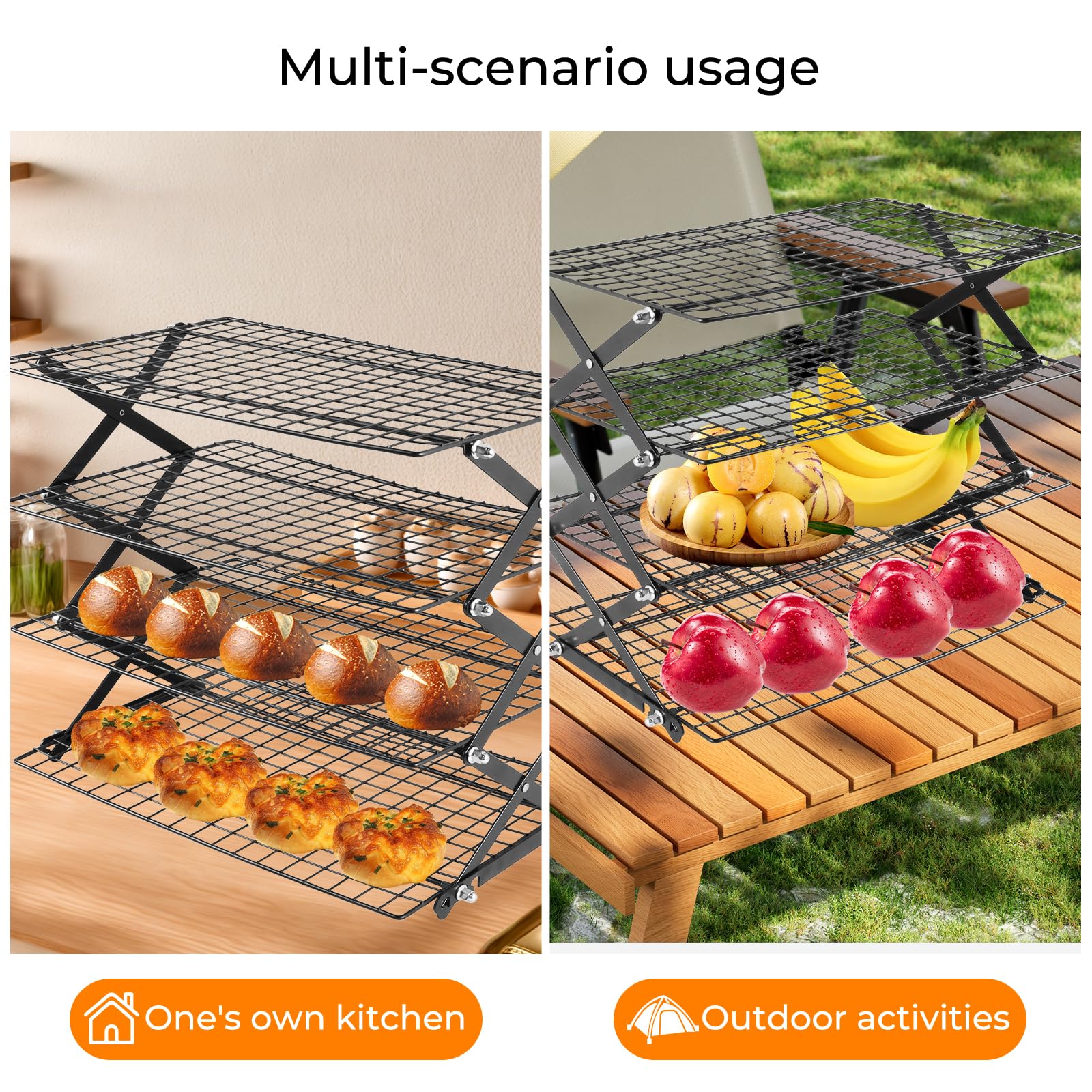 Vrsafan non-stick coating per layer enables easy release.