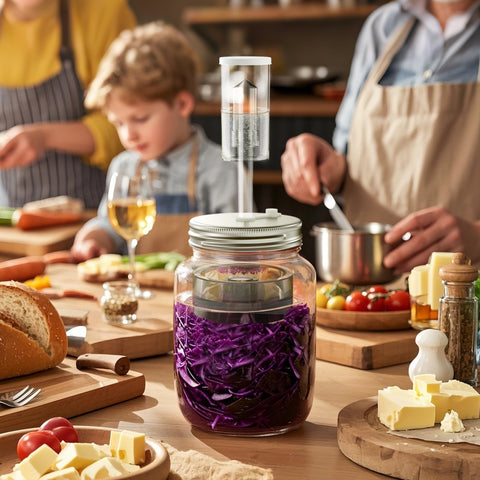 VSAPRDT kit fits wide-mouth mason jars for versatile ferments