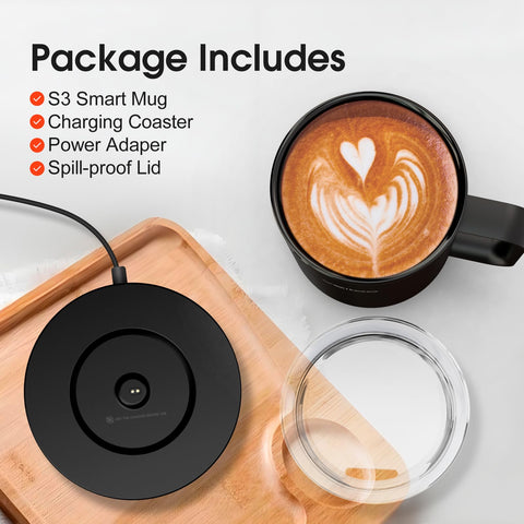 VSITOO S3 charging pad included for easy recharging.