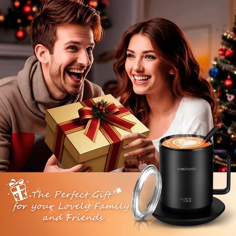 VSITOO S3 Delaware-designed mug blends smart tech with style.