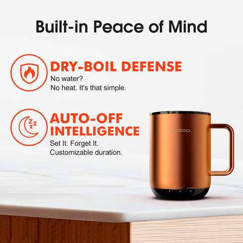 VSITOO S3 Plus auto-shutoff and dry-boil protection for safe, unattended use