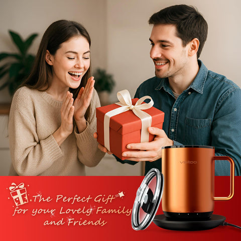 VSITOO S3 Plus copper finish suits home or office décor