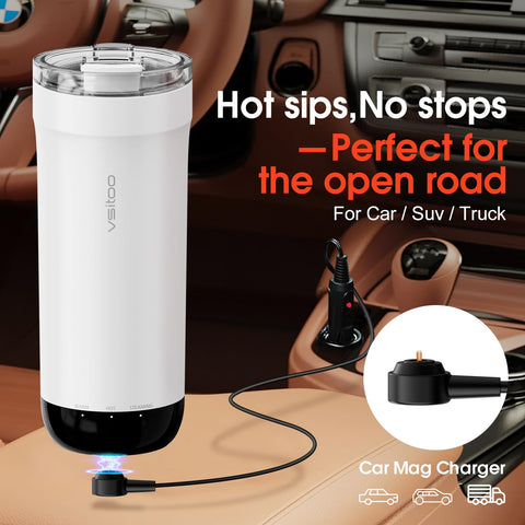 VSITOO S5 temperature control maintains 120–150°F for comfortable sipping.