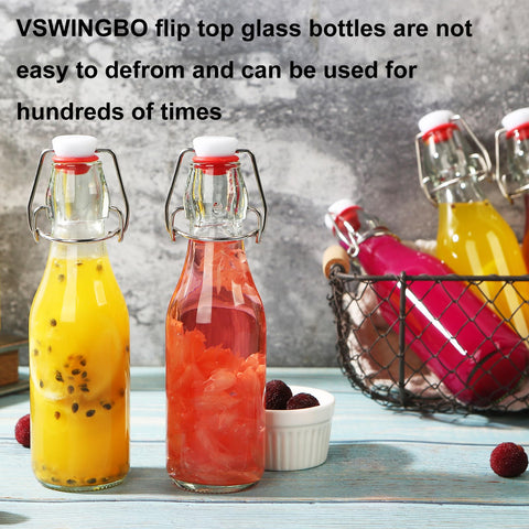 Secure packaging of VSWINGBO bottles with foam dividers and gaskets