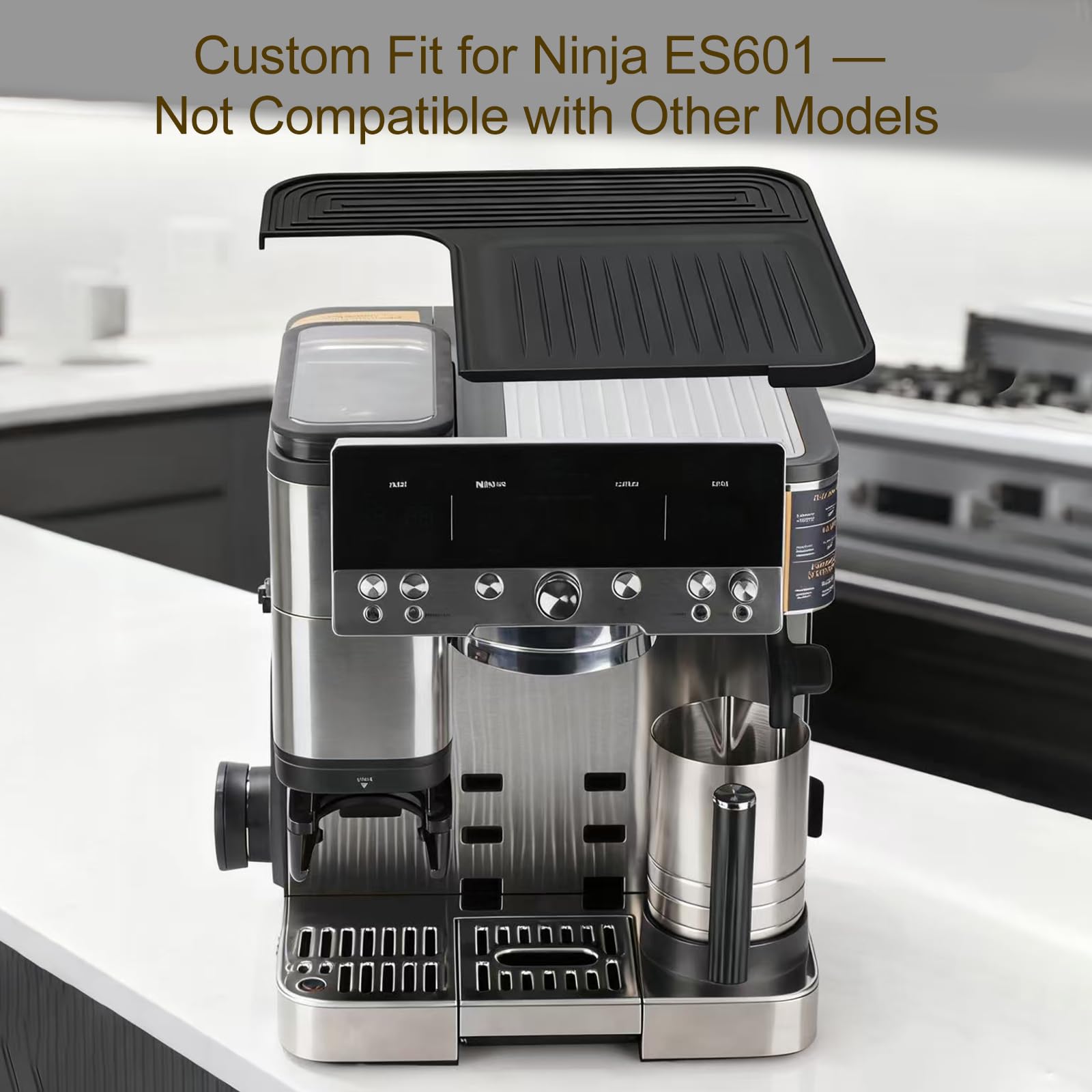 VtoBryzn top mat design keeps grinder accessible during use.