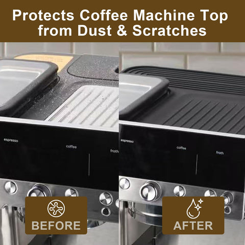 Top mat protects against scratches and mess on stainless steel.