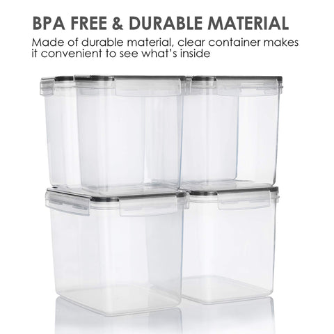 Vtopmart 24 reusable labels help prevent mix-ups.