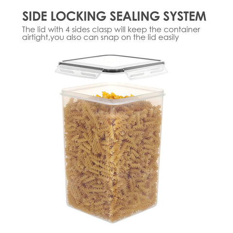 Vtopmart clear BPA-free plastic container for quick ingredient checks