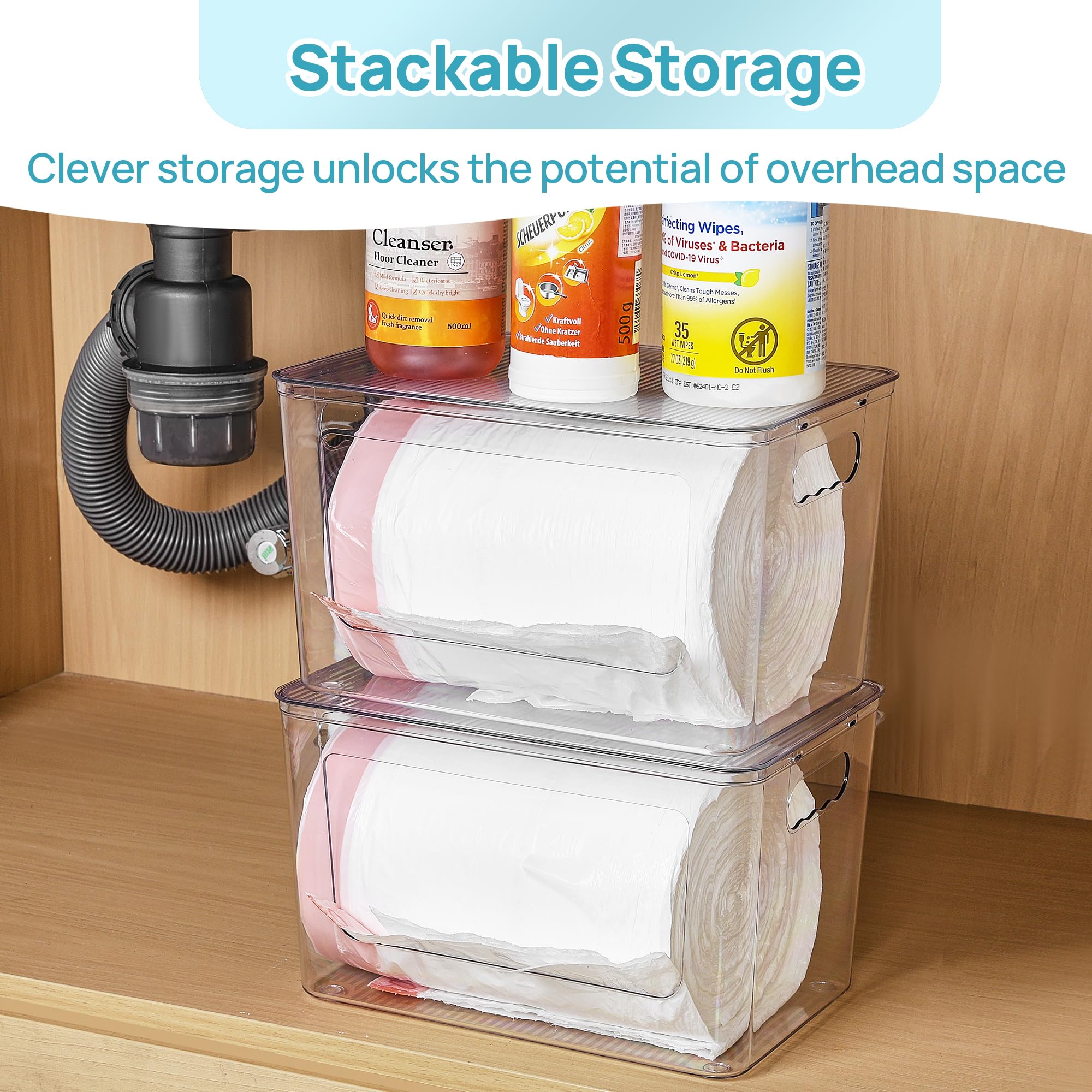 Vtopmart compatibility shows 13/30/33 gallon bag support for common brands.