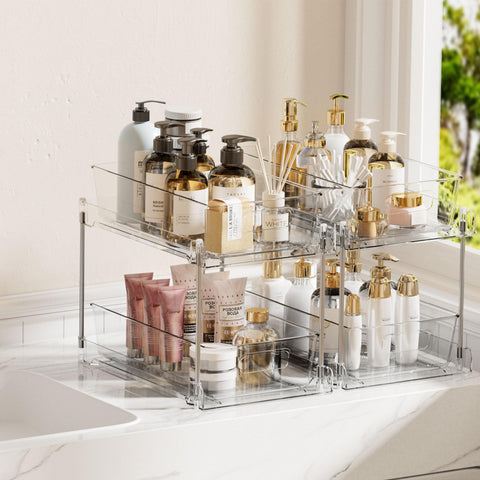 Vtopmart kitchen pantry storage keeps cabinets organized and items easy to reach.
