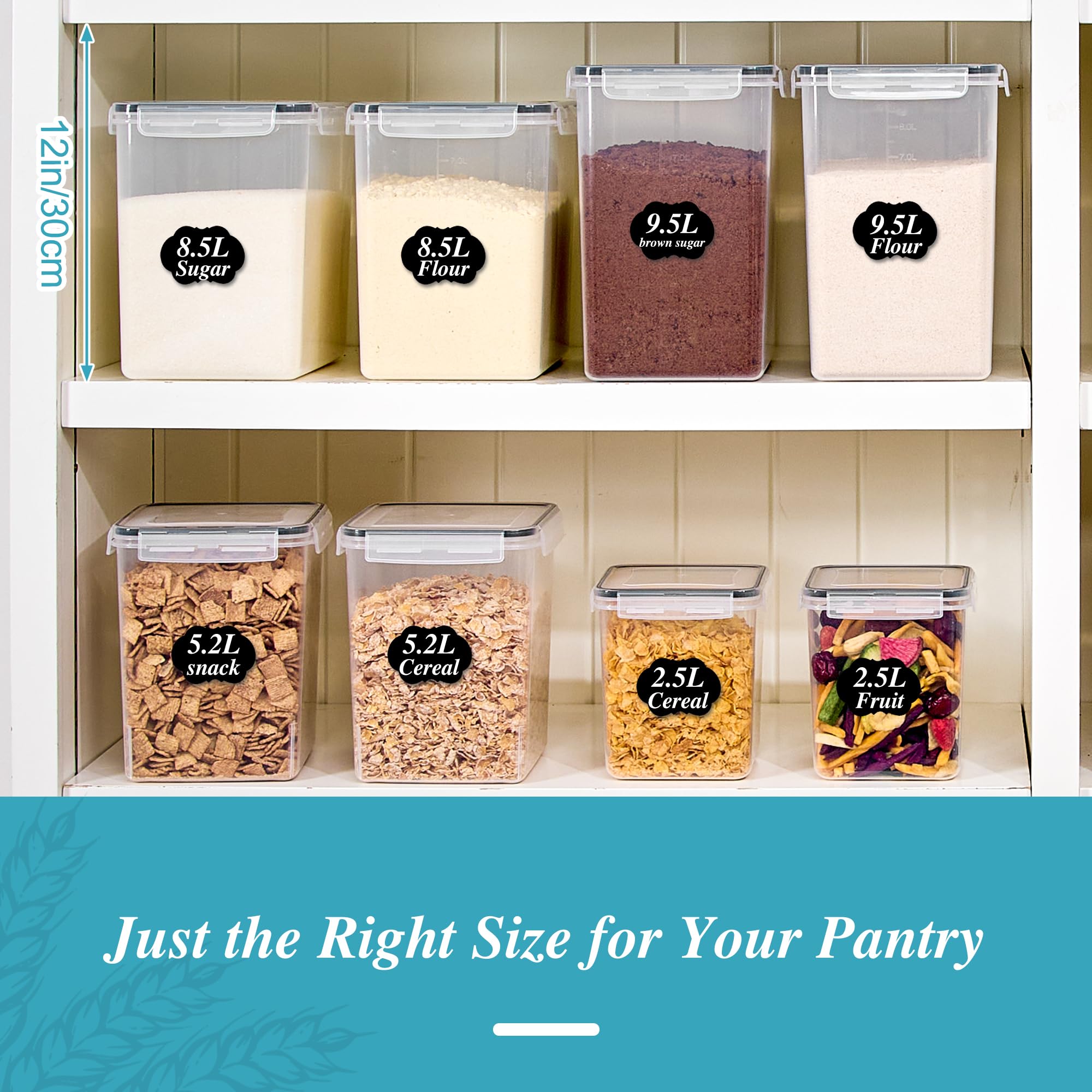 Vtopmart measuring cups included for precise portioning.