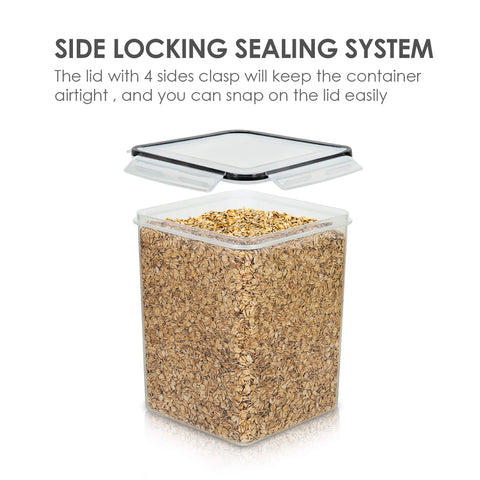 Vtopmart measuring cups included for accurate scooping and measuring.