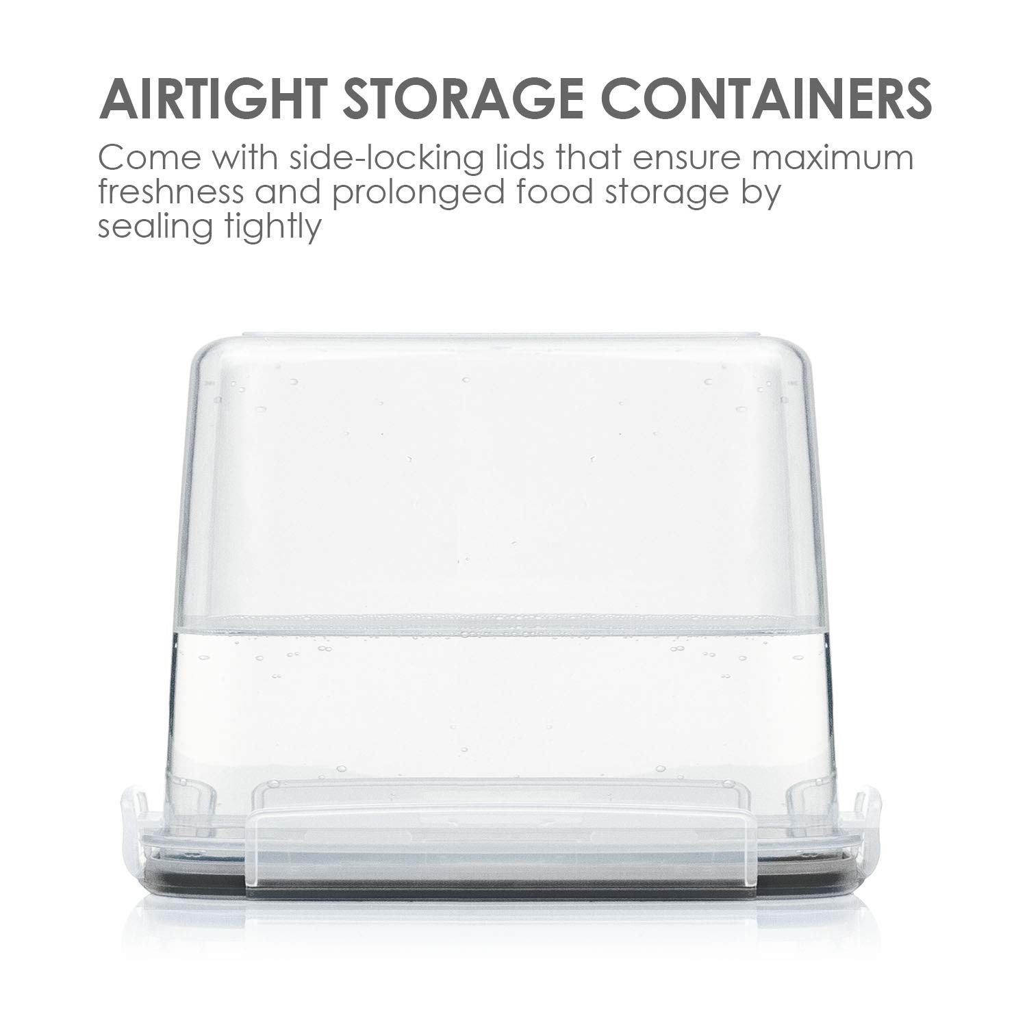 Vtopmart ideal for flour, sugar, oats, pasta and baking supplies.