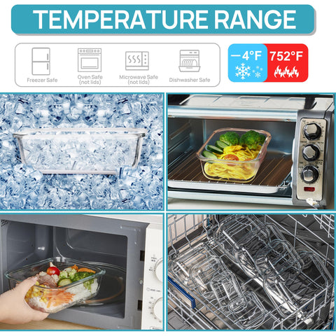 Vtopmart removable seals simplify deep cleaning and keep lids residue-free.