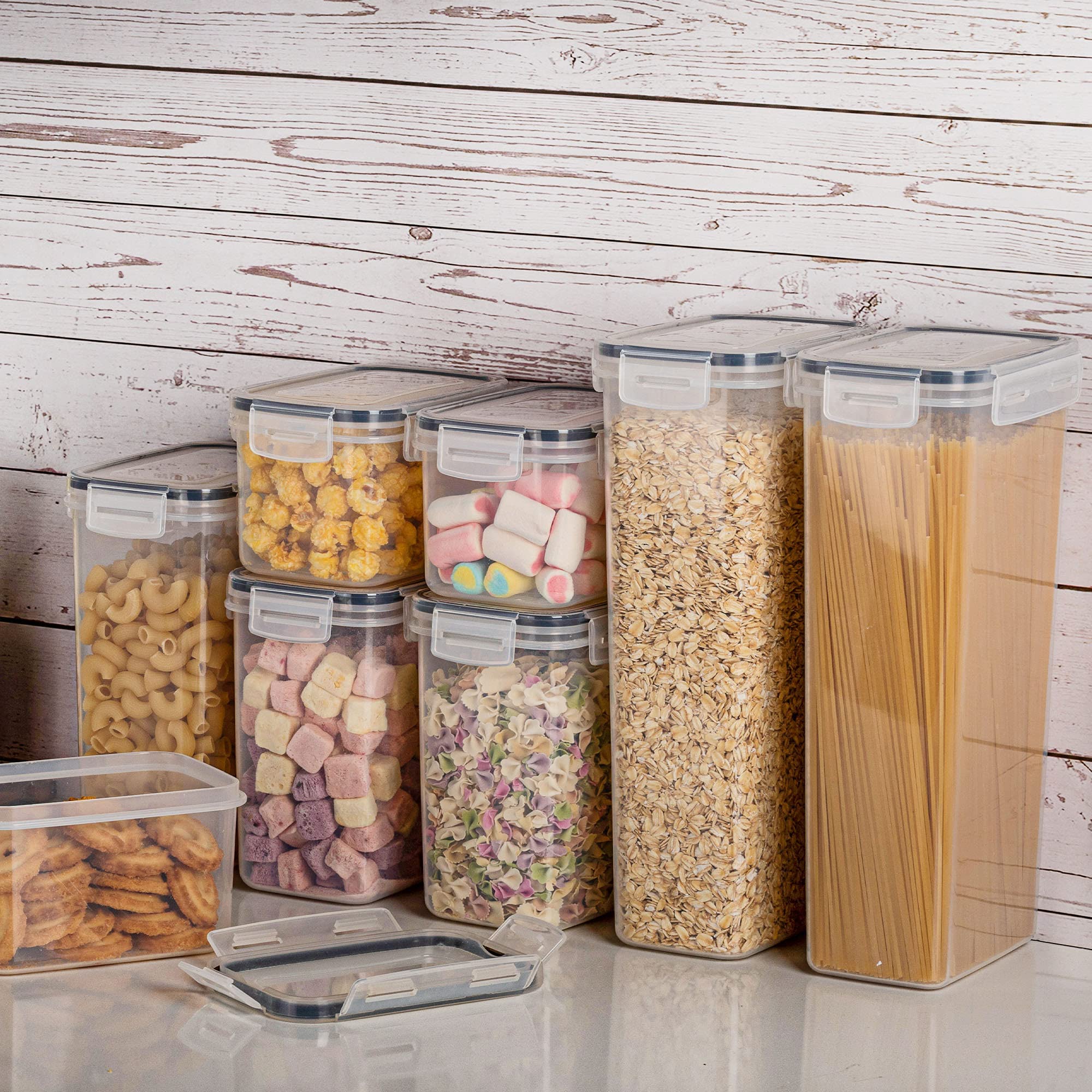 Vtopmart reusable labels help you quickly switch contents and stay organized.