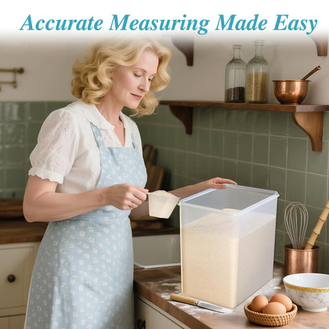 Vtopmart slim 10.83-inch design fits neatly into pantries.