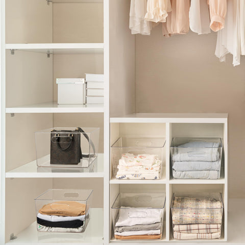 Vtopmart under-sink bin keeps cleaning supplies organized