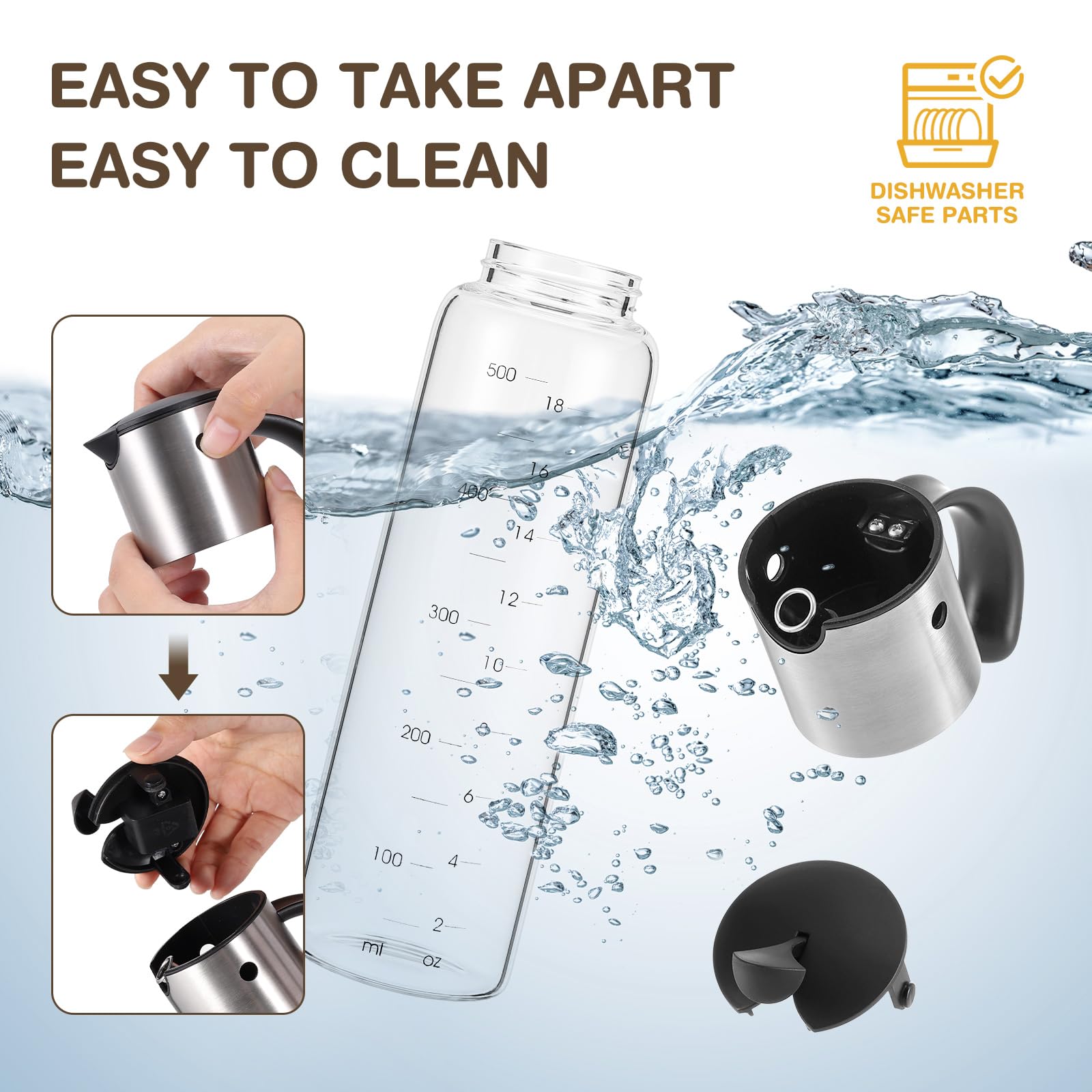 Vucchini dishwasher-safe dispenser simplifies cleaning
