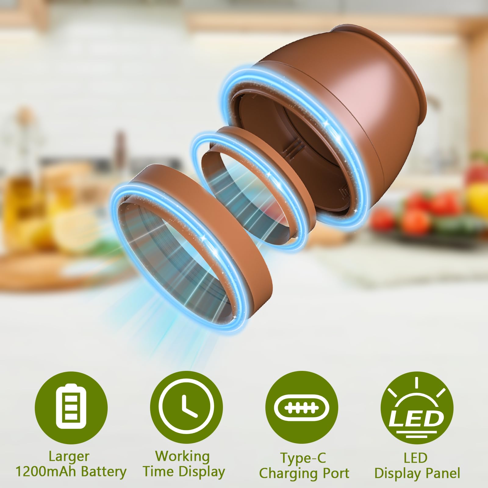 Five wide-mouth mason jar lids for reliable airtight sealing