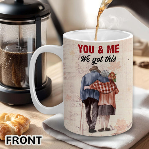 VUNVUT86 ceramic mug with glossy finish for daily coffee