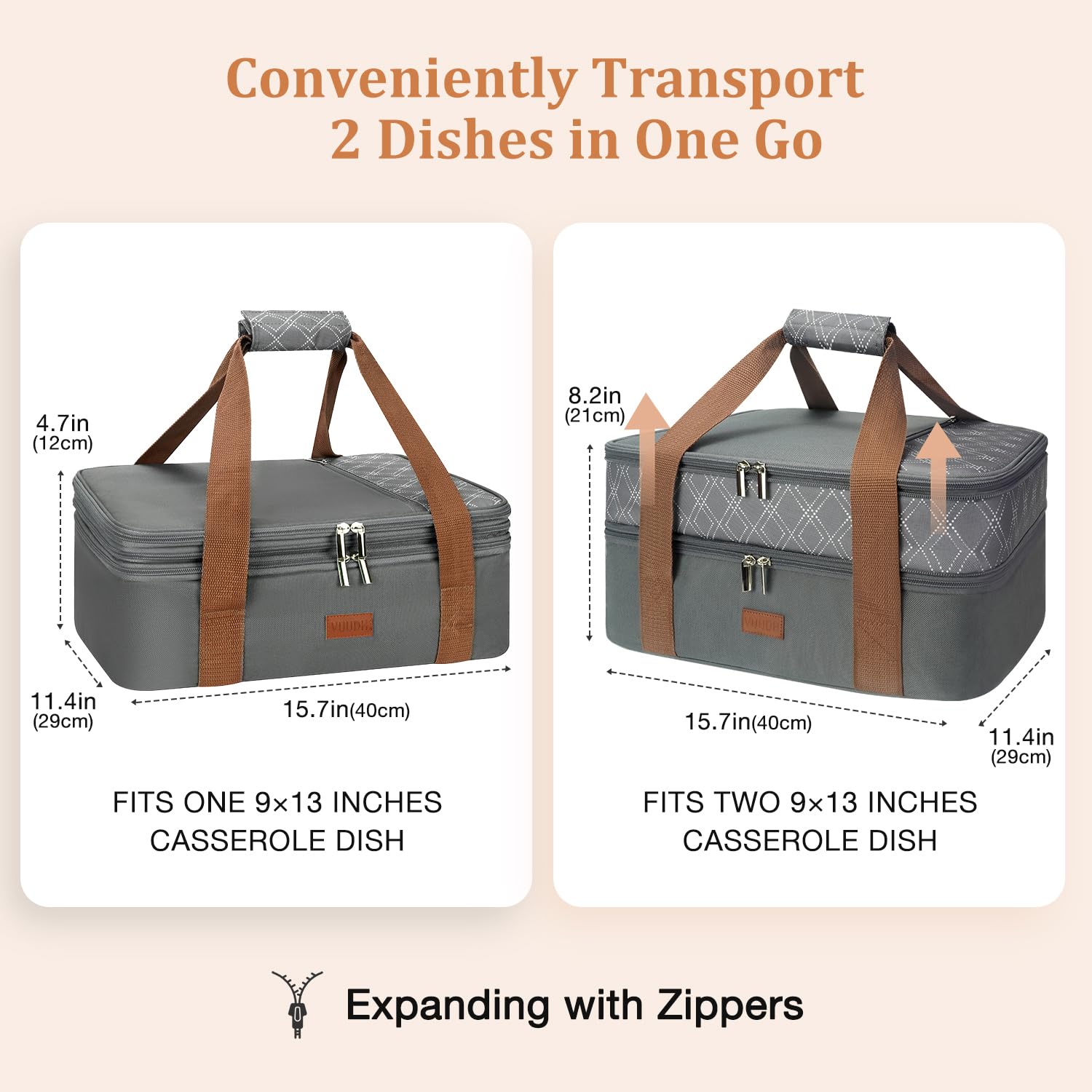 Vuudh leakproof lid with aluminum foil prevents spills during transport.