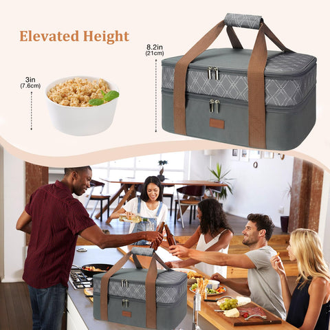 Vuudh padded handles offer comfortable carrying on long trips.