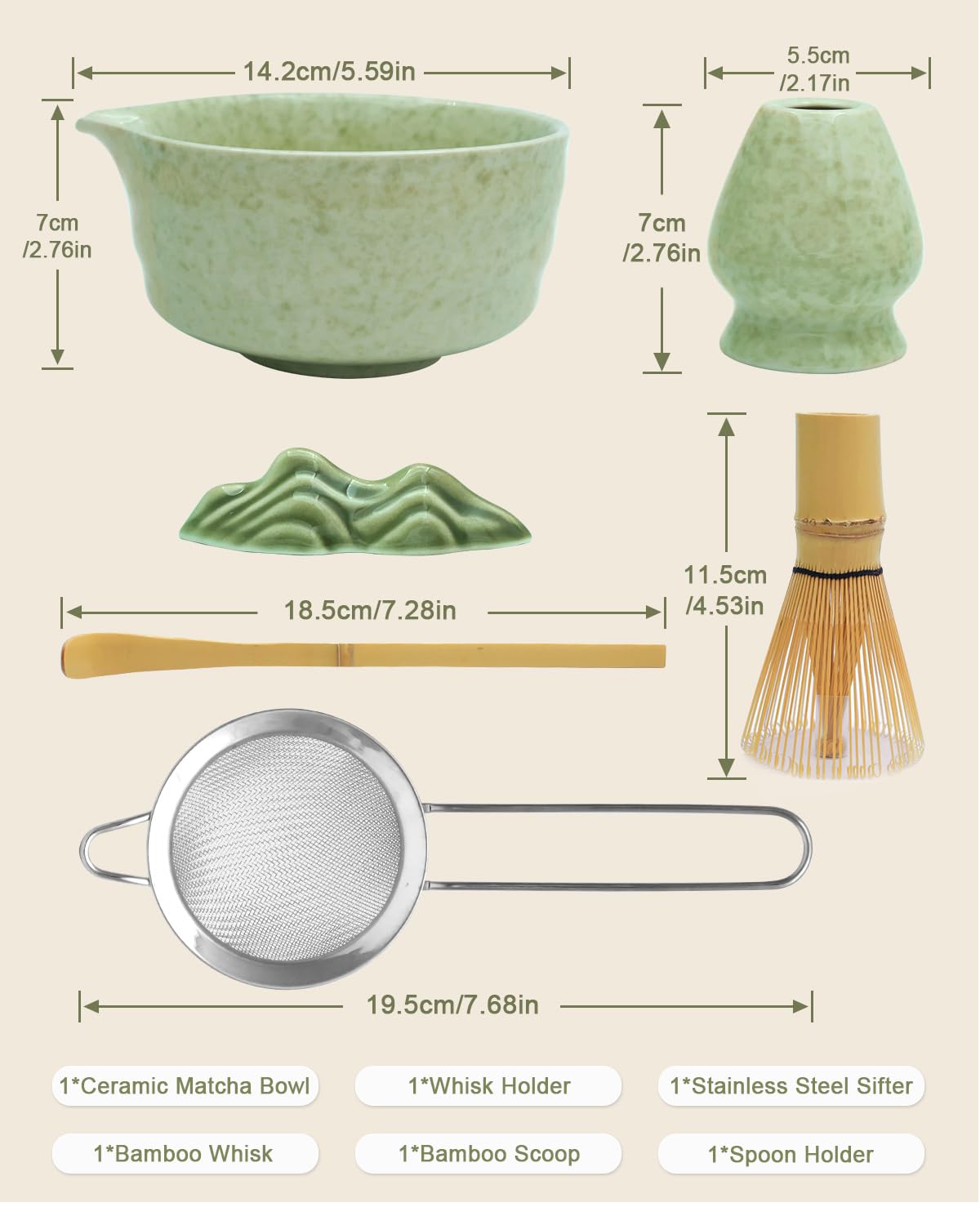VVAKAM bamboo matcha whisk ensures smooth, lump-free whisking
