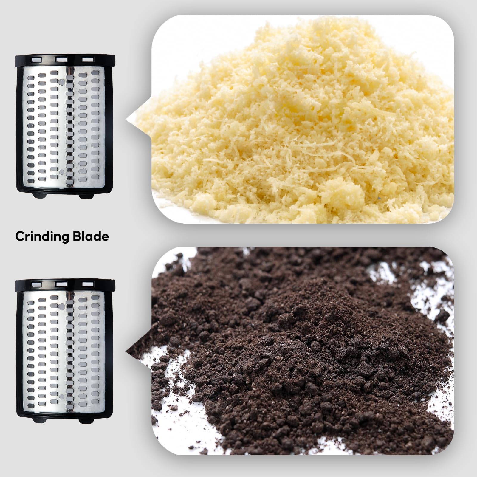 VVAKAM BPA-free feed chute ensures safer food handling.