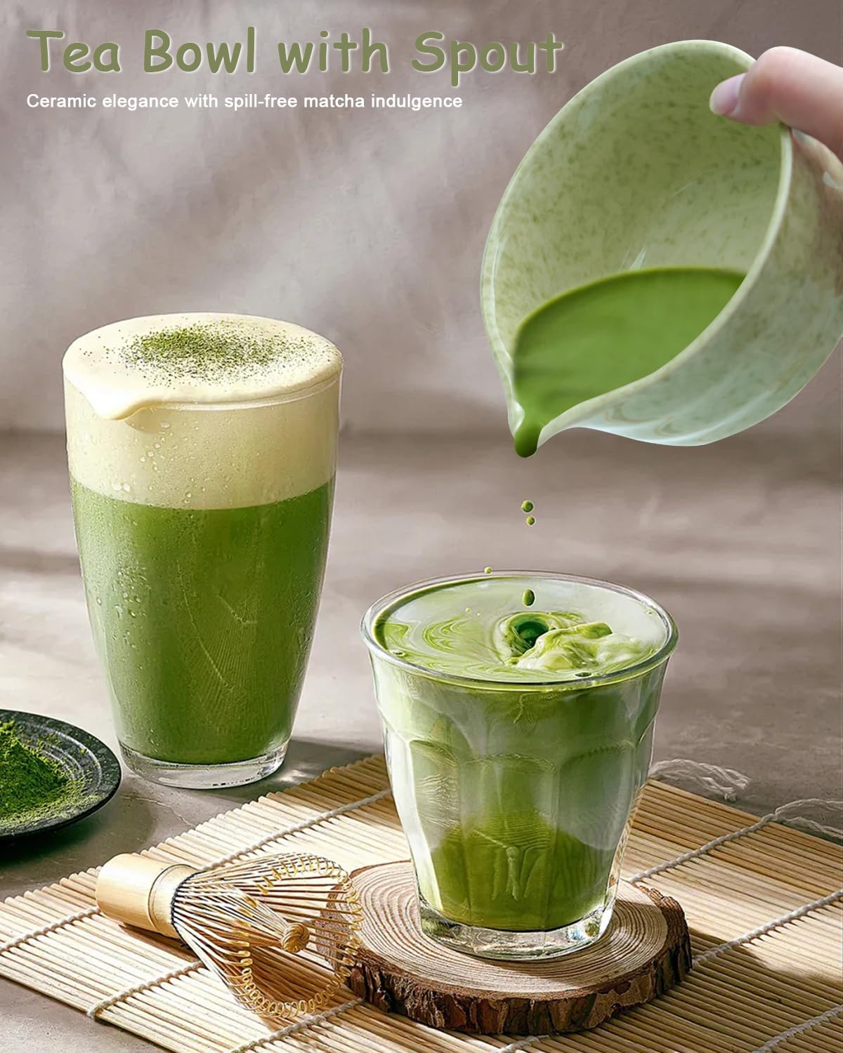 VVAKAM ceremonial matcha kit assembled for a complete brewing ritual