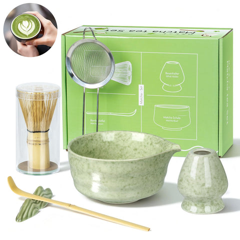 VVAKAM matcha bowl set for authentic ceremonial tea at home