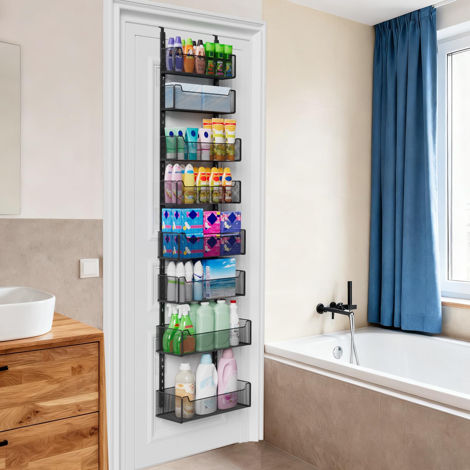 VyGrow 63-inch tall organizer fills vertical space without clutter.