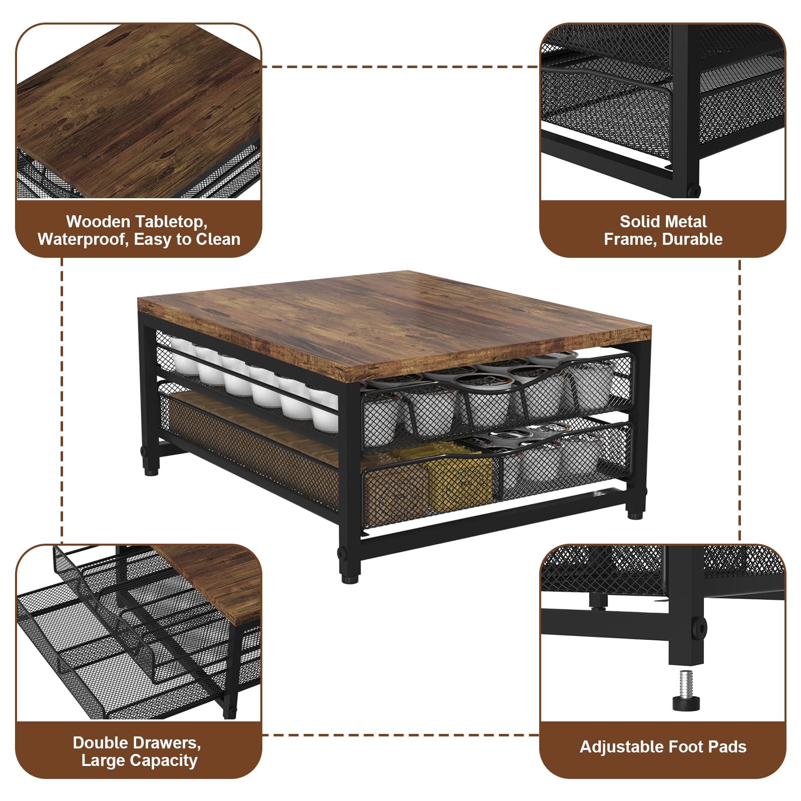 VyGrow assembly image shows simple setup without tools for quick installation.