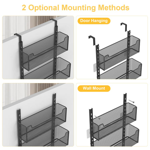 VyGrow heavy-duty rust-resistant metal construction promises lasting kitchen storage.