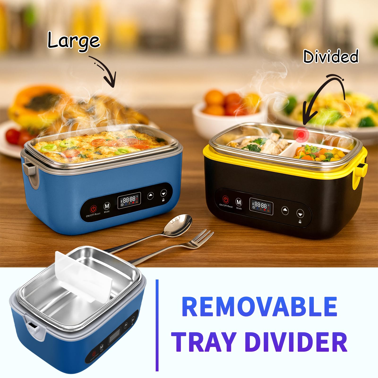 VYRALOFT battery pack powers cordless heating for indoor or outdoor meals