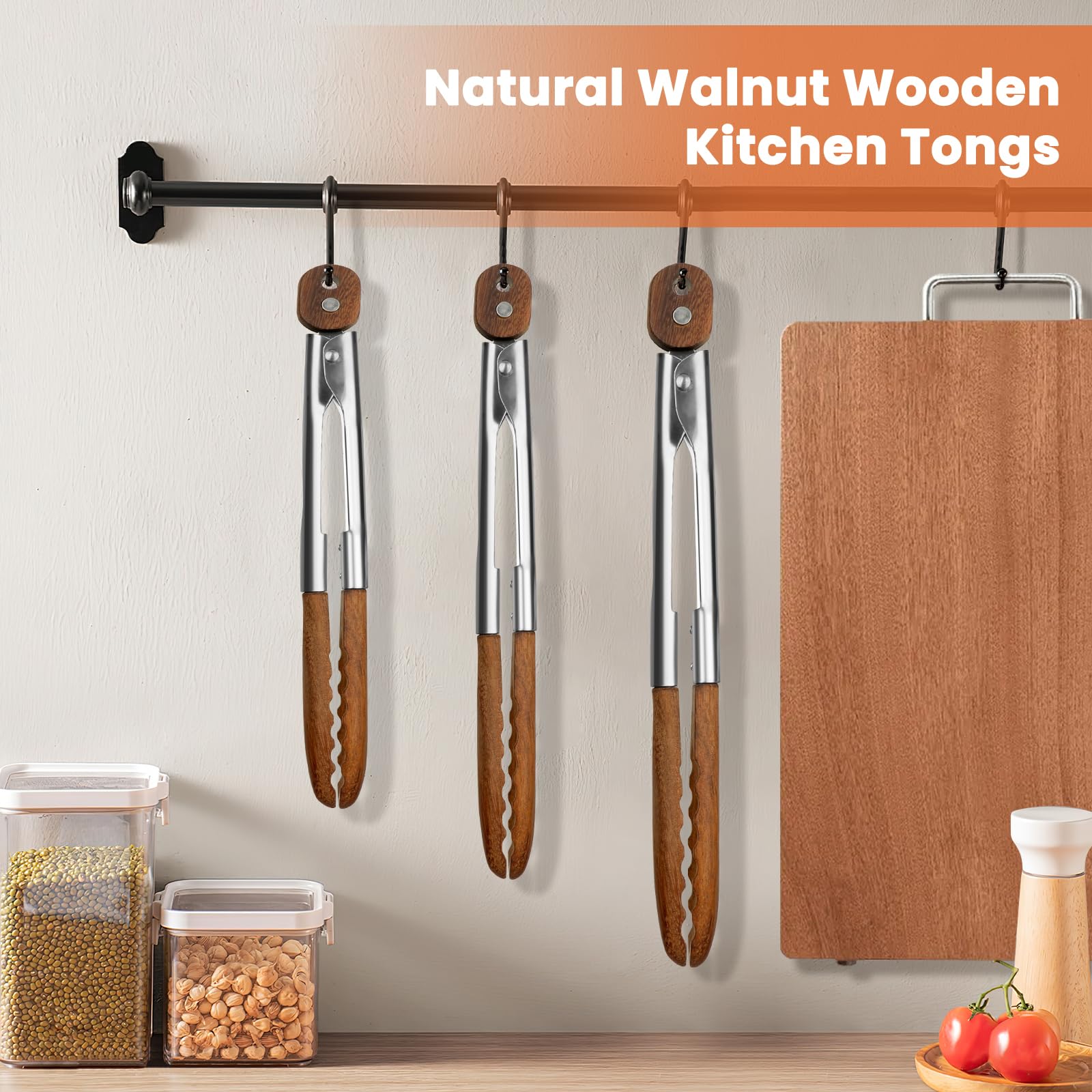 VZZNN pull-lock mechanism keeps tongs securely closed for storage.