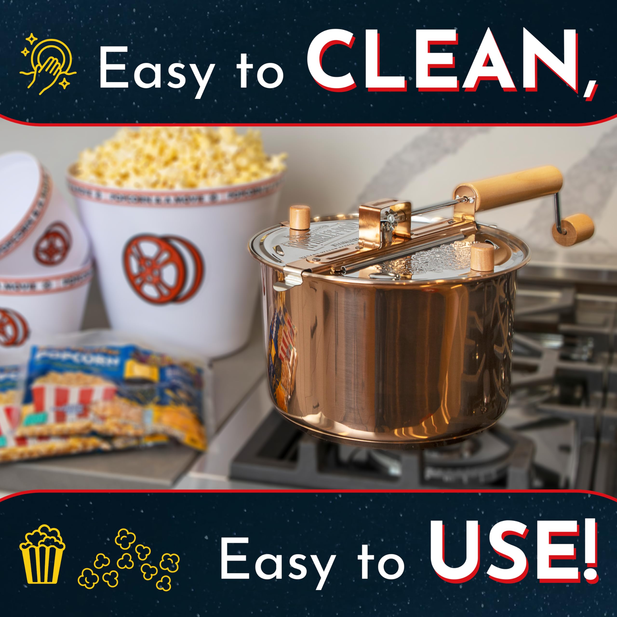 Removable lid with quick release clips facilitates fast cleanup