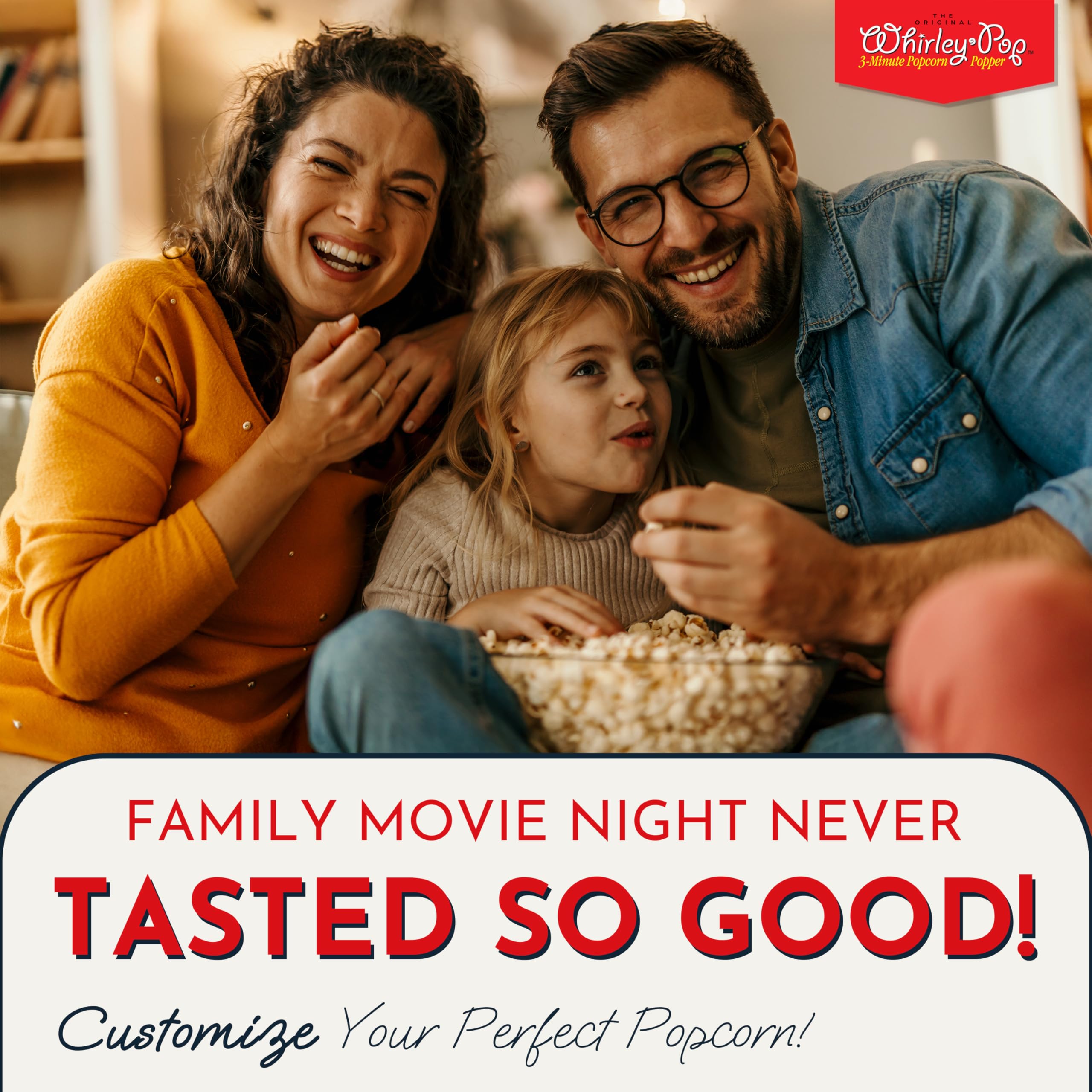 Wabash Valley Farms Whirley Pop 6-quart capacity for movie night servings