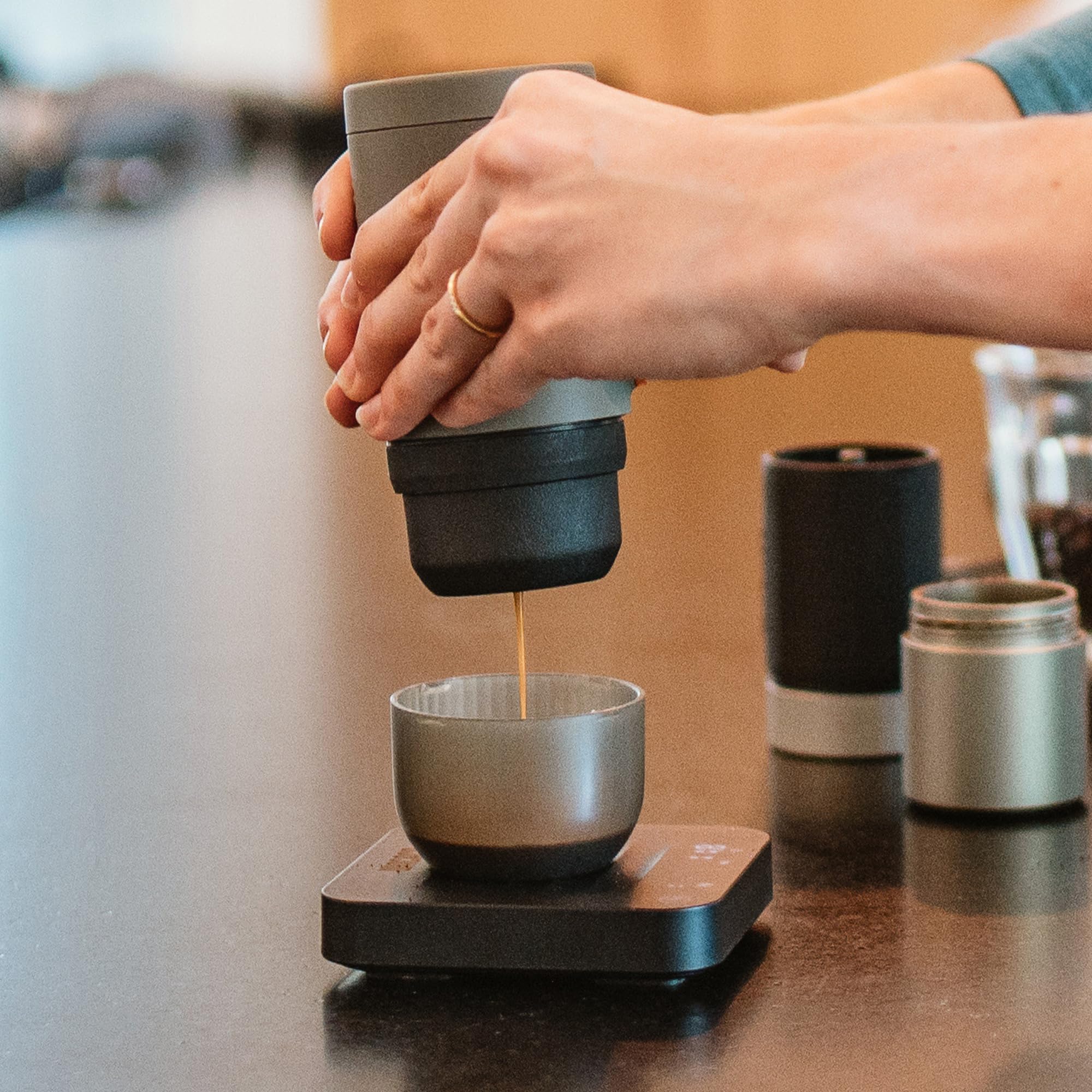 WACACO Exagram Pro USB-C charging for quick, portable power.