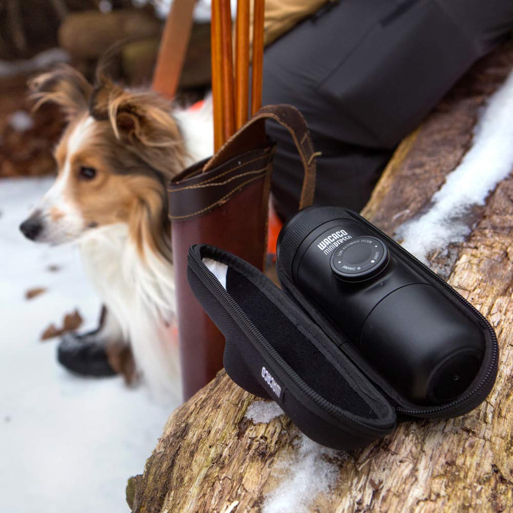 WACACO Minipresso Case is a compact protective carry solution for your setup.