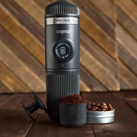 WACACO Nanopresso Barista Kit boosts travel espresso versatility.