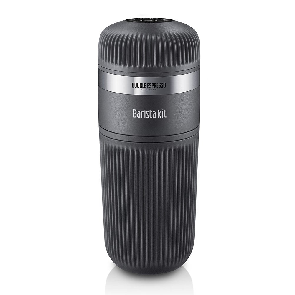 WACACO Nanopresso Barista Kit with double-shot baskets for on-the-go espresso.