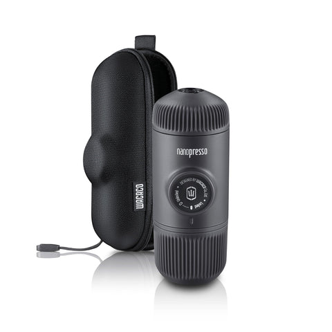 Wacaco Nanopresso brew shot crema highlights a rich, velvety espresso at home or on the go