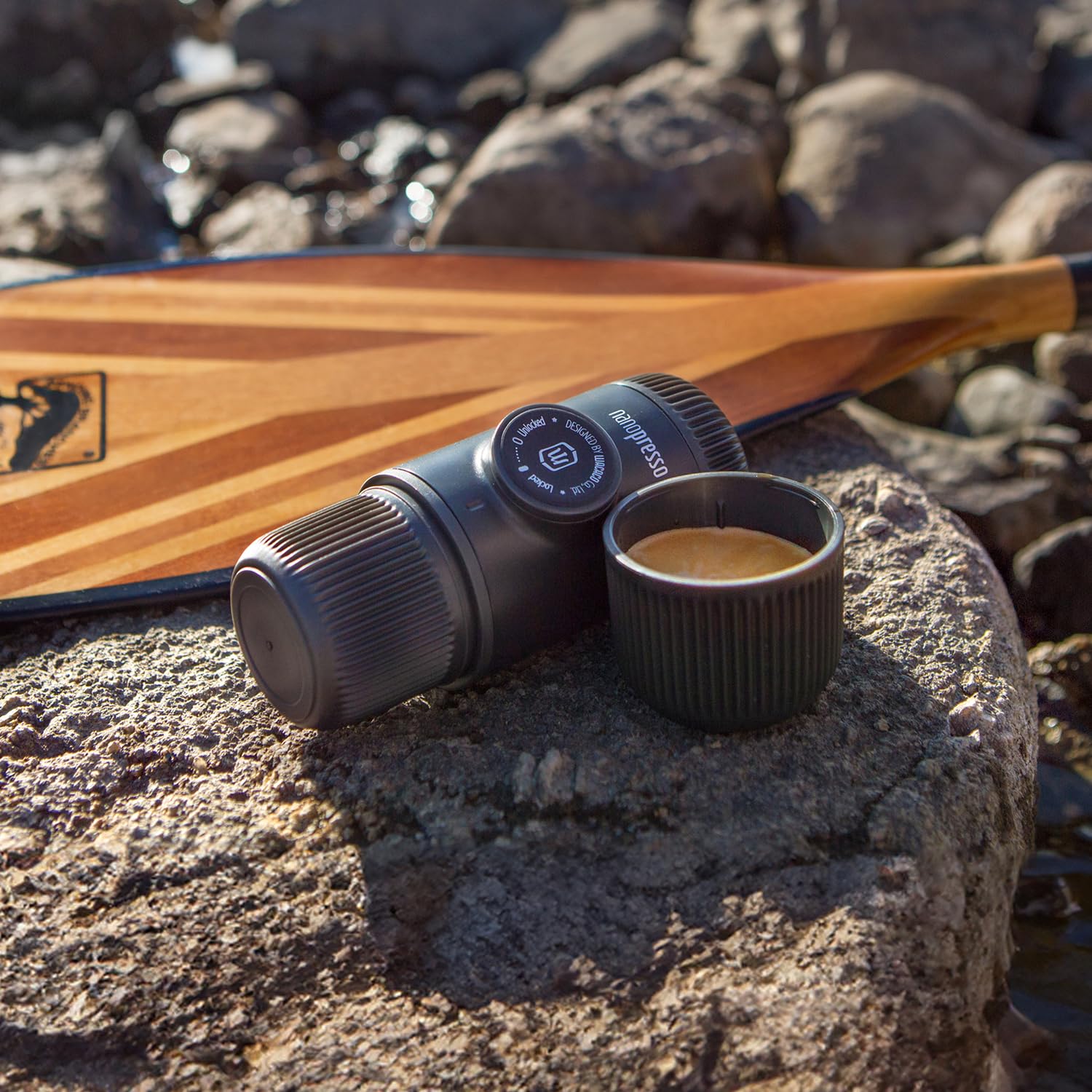 Wacaco Nanopresso compact design saves space in bags and drawers