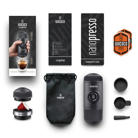 Detachable portafilter parts enable quick, thorough cleaning after each shot.