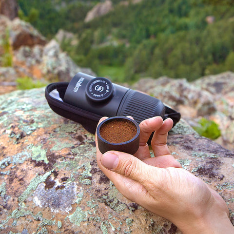 Wacaco Nanopresso easy-clean portafilter components allow quick maintenance