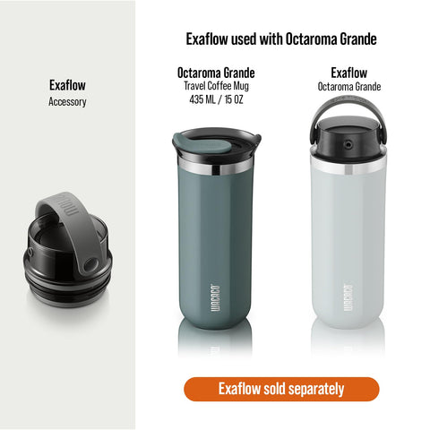 WACACO Octaroma Grande fits car cup holders and bags.